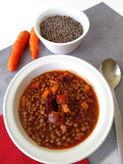Una foto de Lentejas con chorizo