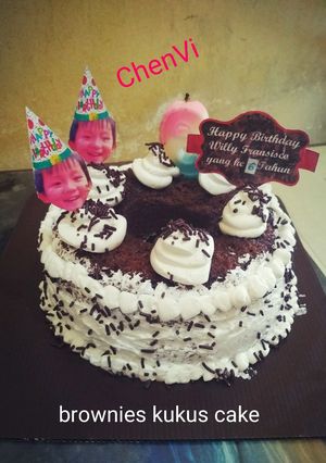 Foto resep Brownis kukus tanpa mixer