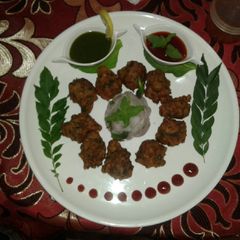 Moong daal ke pakode A picture of Moong daal ke pakode.