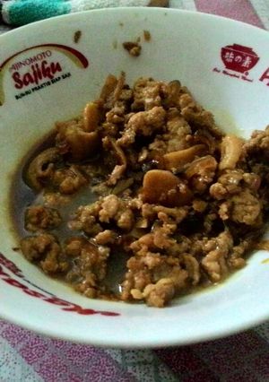 Foto resep Ayam cacah kecap manis (sederhana)