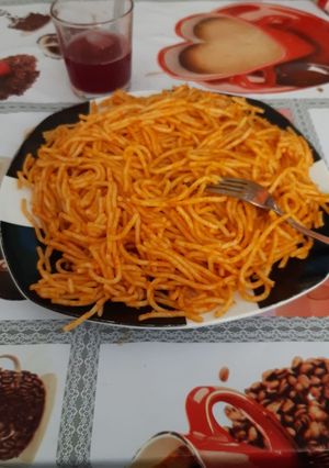 Una foto de Espaguetis