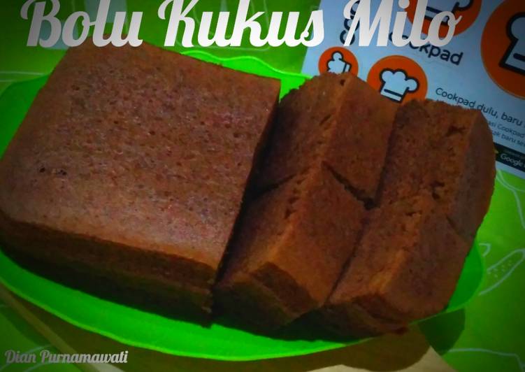 Cara Membuat Kue Milo 2 Bahan