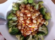 A picture of broccoli stew