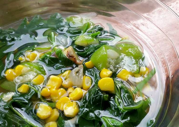 Resep: LezatSayur Bening Bayam