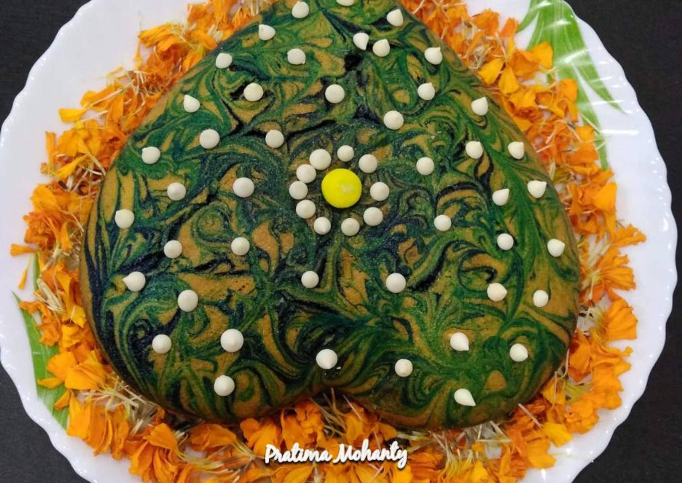 Eggless Chocolate Chips Cake