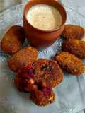 Beetroot cutlet / Vegetable chop