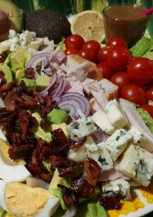 Una foto de Cobb salad