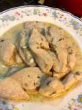Bocconcini di pollo al gorgonzola