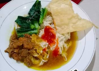 Resep Mudah Mie Ayam Homemade (II) Gurih Mantul