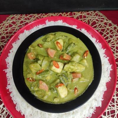 Thai Veg. Green Curry Recipe by Rita Talukdar Adak - CookpadAdd CooksnapShare-image