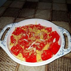 A picture of Custard jelly.