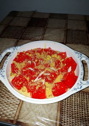 A picture of Custard jelly.