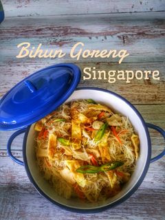 Gambar Bihun Goreng Singapore🇸🇬