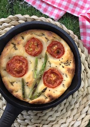Foto resep Garden Focaccia
