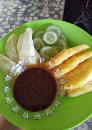 Foto resep Lotekan Buah Kampung
