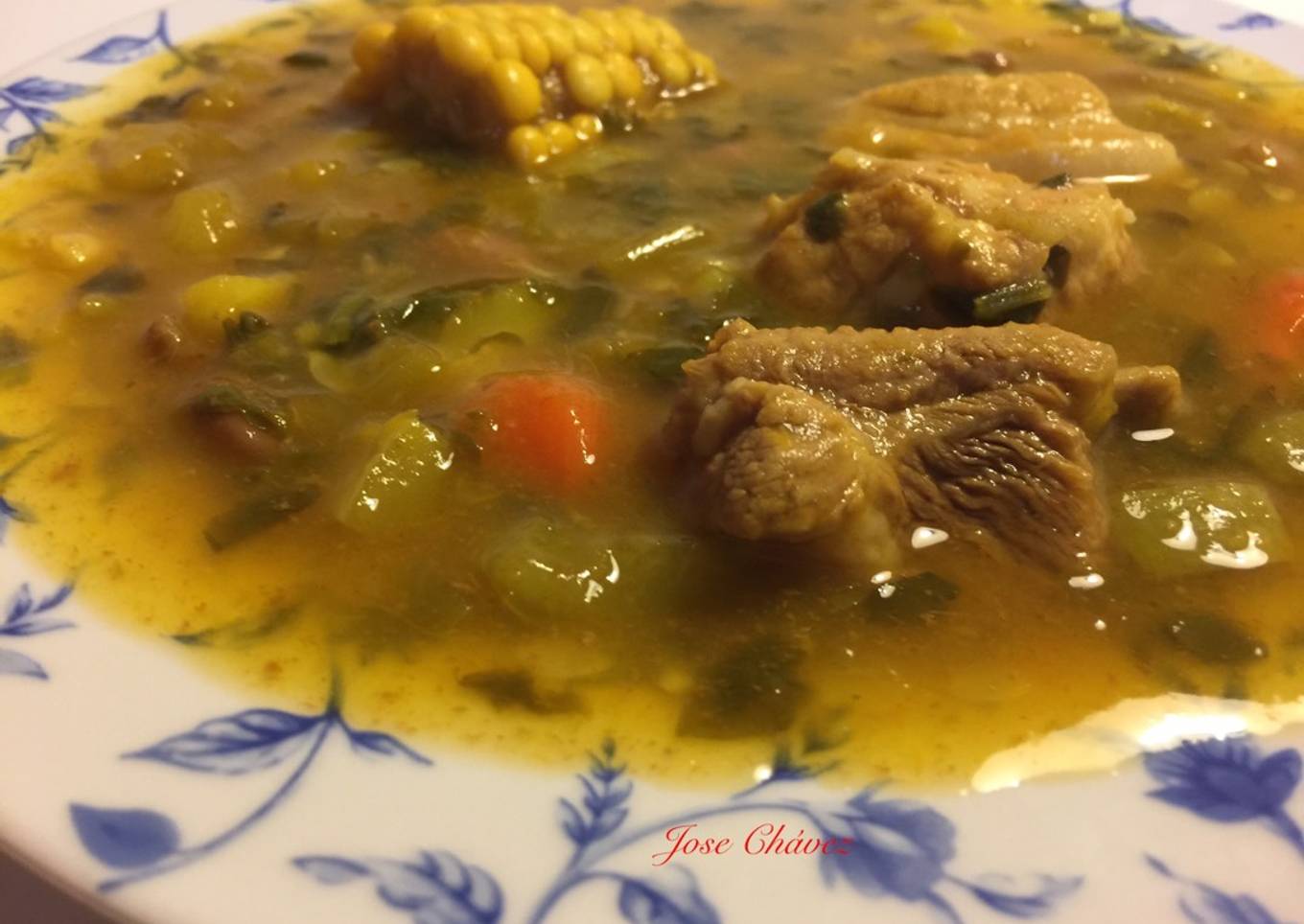 Potaje de berros al estilo canario