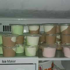 A picture of Es krim super lembut.