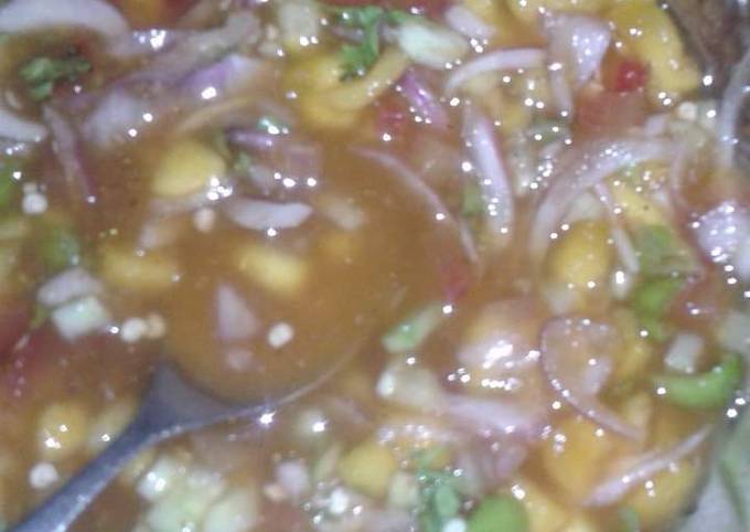 Tasty Food Mexico Food Mango salsa (pardese chatne)
