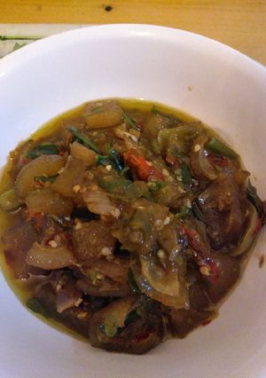 Foto resep Oseng mercon kikil