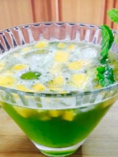 A picture of Healthy aam panna.!!.
