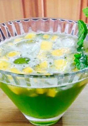 A picture of Healthy aam panna.!!.
