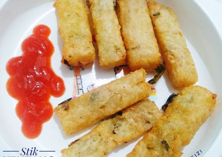 Cara Gampang Membuat Stik Kentang Keju (Potato Cheese Stick)💕 yang Bikin Ngiler