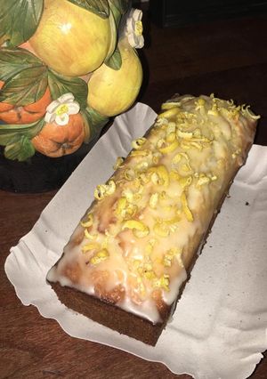 Una foto de Budín de limón en licuadora