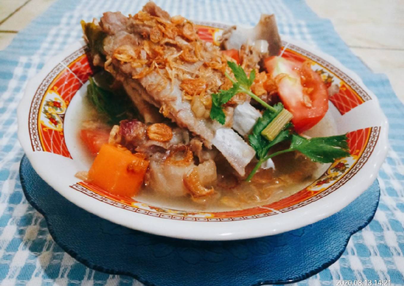 Sop Kambing (tidak bau)