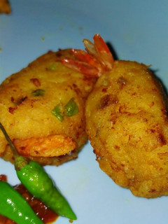 Foto resep Bakwan tahu udang