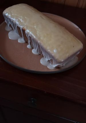 Una foto de Budín de Limón