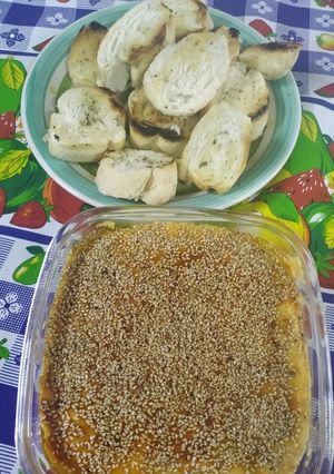 Una foto de Hummus o pasta de garbanzo