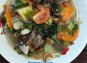 Foto resep Sup Tulangan Sapi Ala Resto