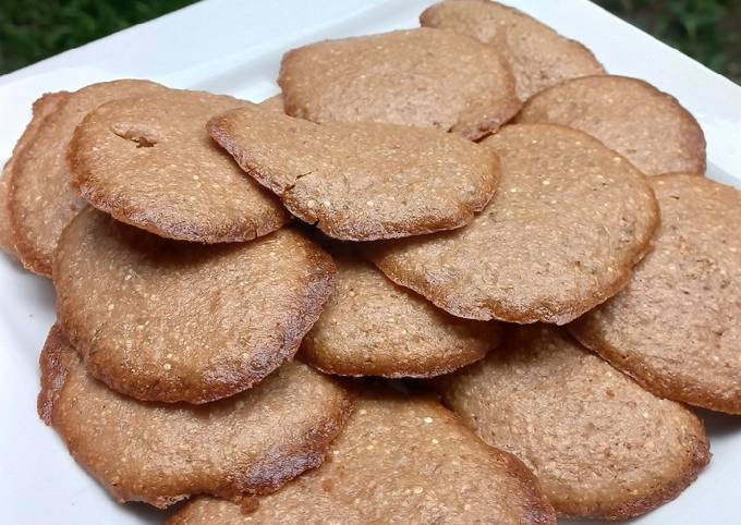 Más dulce que salado: Galletas de avena y cacao saludables.