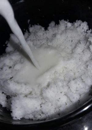 Una foto de Leche de coco