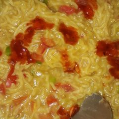 A picture of Fried Maggi.