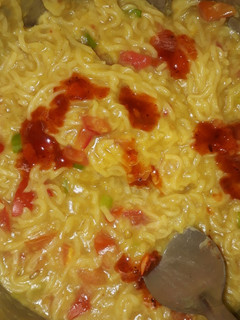 A picture of Fried Maggi.