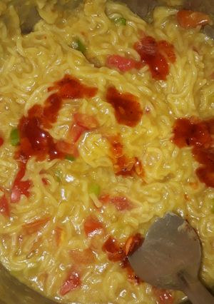 A picture of Fried Maggi.