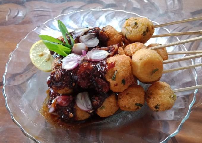 Yuk intip, Bagaimana cara membuat Sate bola Tahu dijamin sempurna