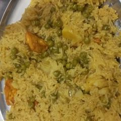 A picture of Tahri or spicy pulav.