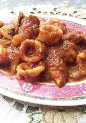 Foto resep Cumi asam manis