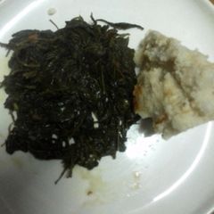 A picture of Traditional veges(managu).