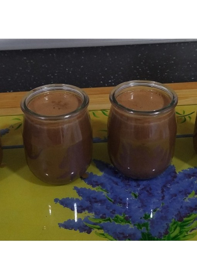 Una foto de Yogures chocolate casero con Mambo 🍫