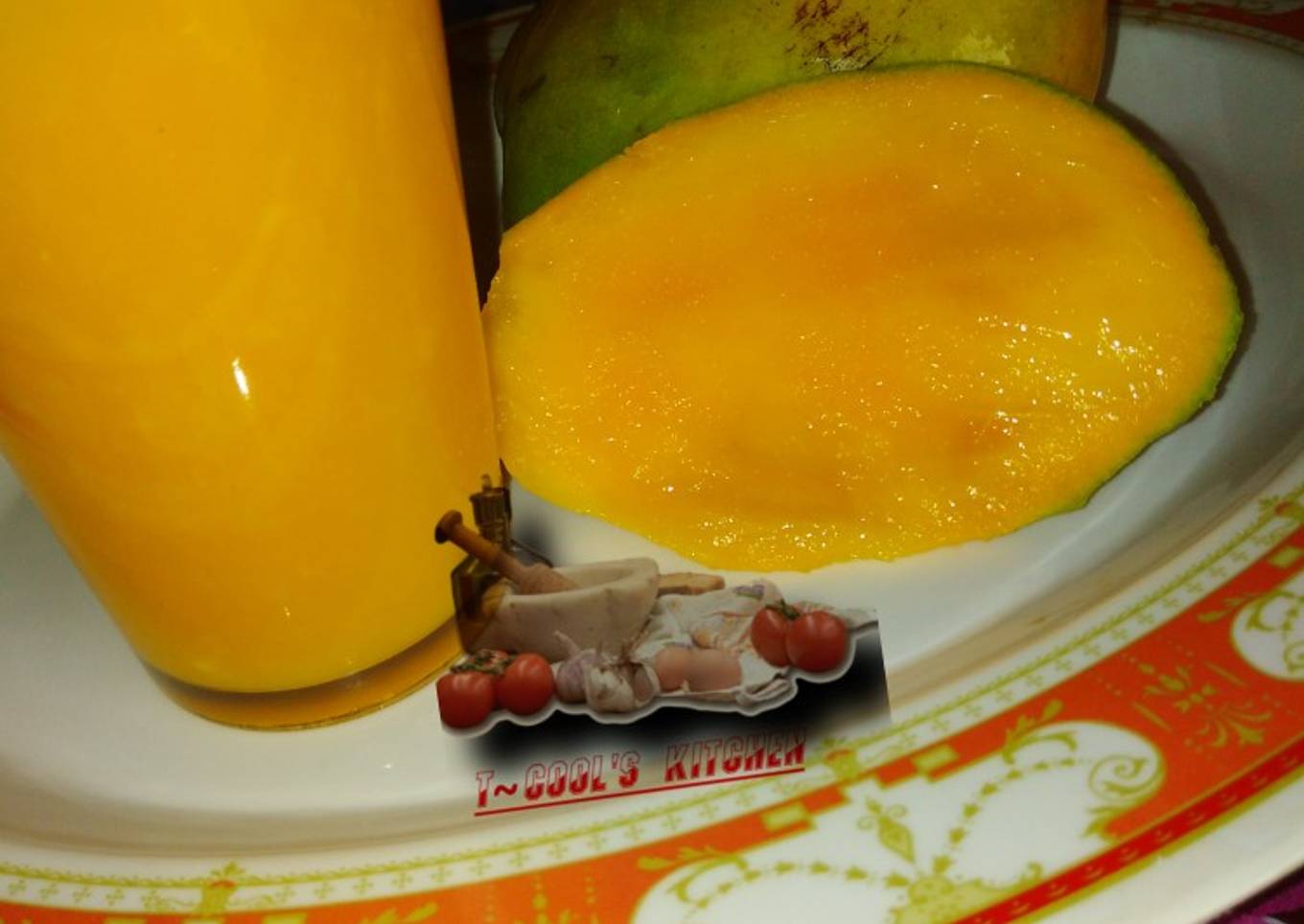 Mango & orange slush