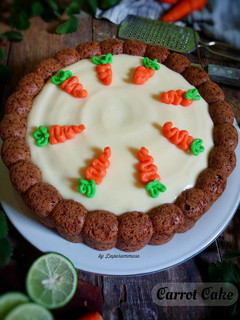 Foto resep Carrot Cake / Cake Wortel Lembut Frosting Keju Homemade