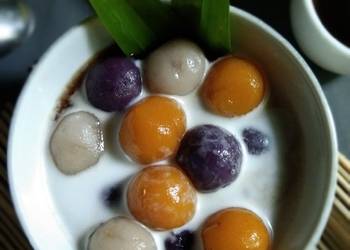 Resep Baru Bubur Candil tiga warna Paling Enak