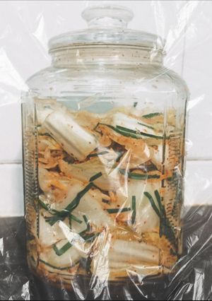 Hình của món Kim chi cải thảo VN.