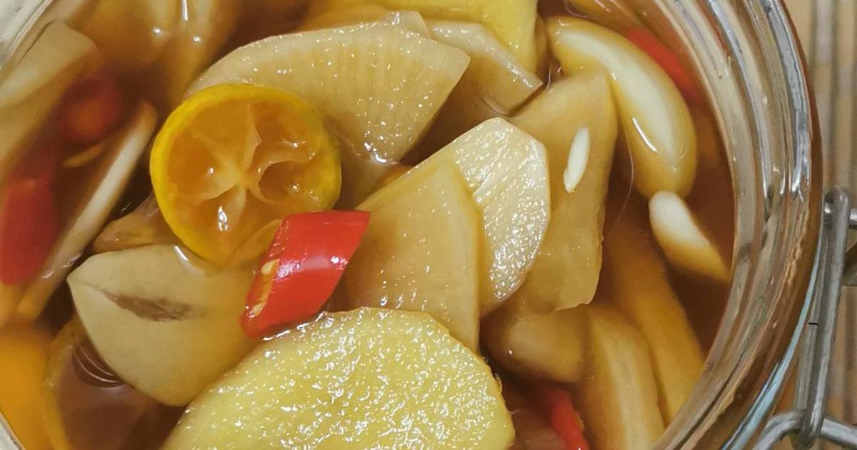 Resep Liang pan pai lopo (acar lobak) chinese food oleh Dapur_indah04 ...