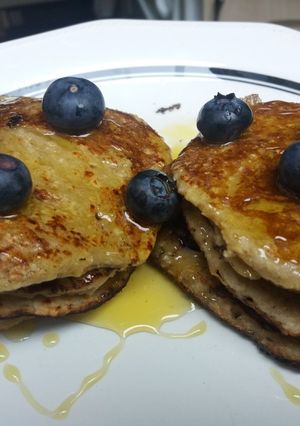 Φωτογραφία της συνταγής Healthy pancake (πρωινό) με κουάκερ