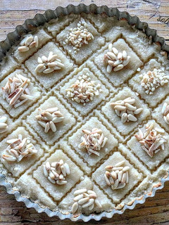 Una foto de Pastel de almendras