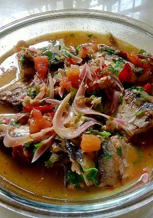 Foto resep Ikan Gembung Tumis Kecombrang/kincung